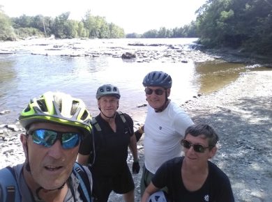 Velo en val d'Allier